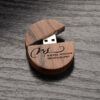 wooden flash drive