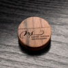 round wooden flash drive