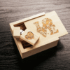 love design usb flash drive with box
