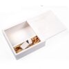 Wooden 2.0 USB Flash Drive - Inserted into a Matching Photo Box with Raffia grass inside. Holds 4x6 Photographs-1725