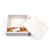 Wooden 2.0 USB Flash Drive - Inserted into a Matching Photo Box with Raffia grass inside. Holds 4x6 Photographs-1726