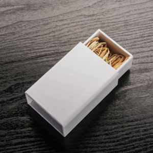 Paper Box with Raffia Grass-0