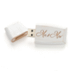 Just Married Design - Wildwood White Wash Wooden Box-1569