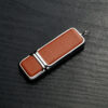 leather snapcap usb drive