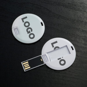 circular usb flash drive