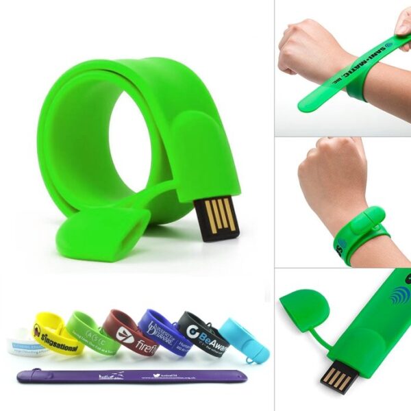 Slap Wristband Flash Drive-0