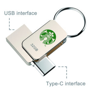 USB-C Metal Swing With Key Ring-0